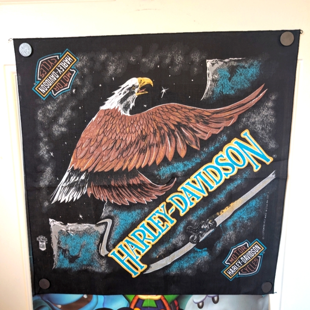 Vintage Harley-Davidson Bandana